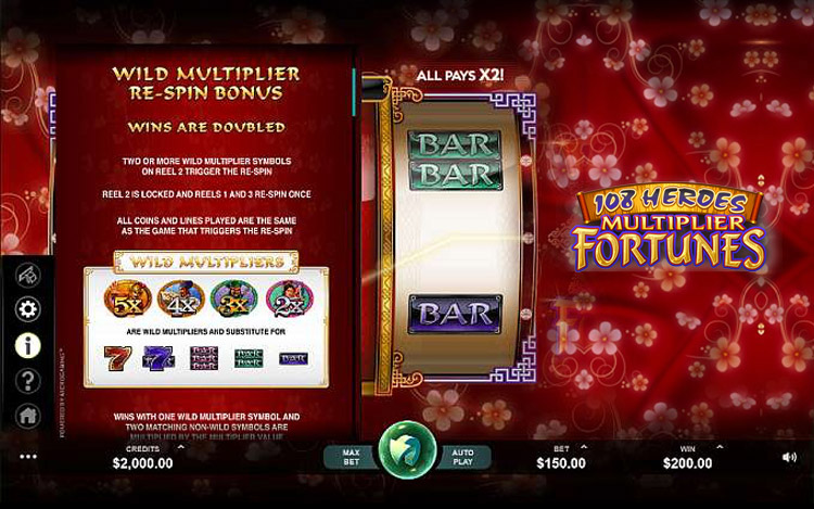 108 Heroes: Multiplier Fortunes Slots SpinGenie