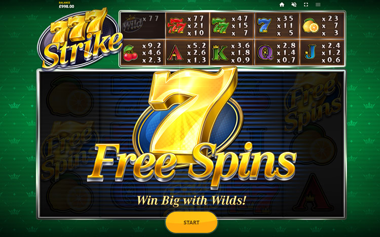 777 Strike Slots SpinGenie