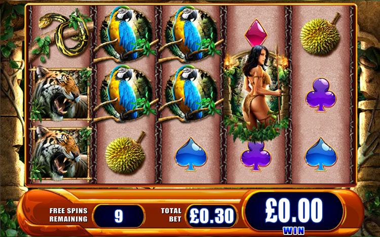 Amazon Queen Slots SpinGenie