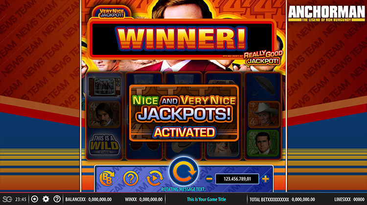 Anchorman Slots SpinGenie