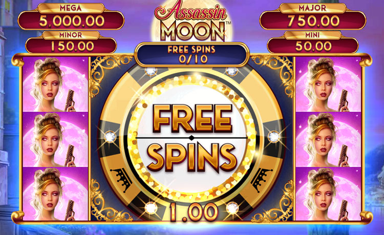 Assassin Moon Slots SpinGenie