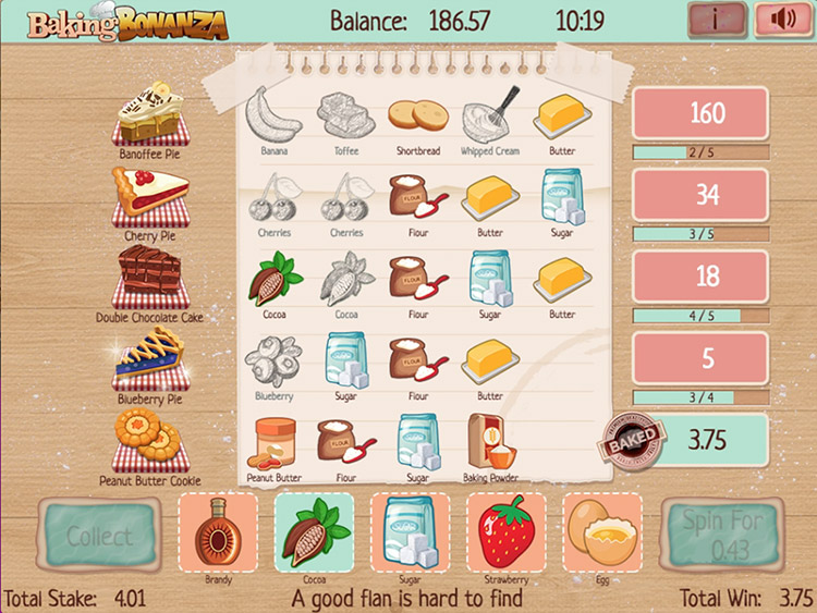 Baking Bonanza Slots SpinGenie