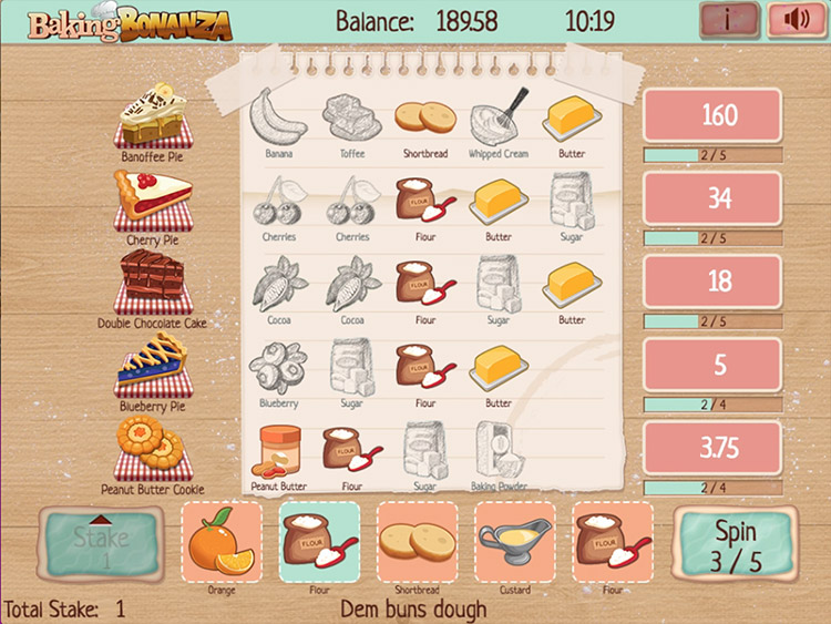 Baking Bonanza Slots SpinGenie