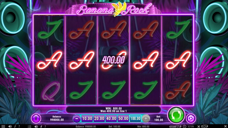 Banana Rock Slots SpinGenie