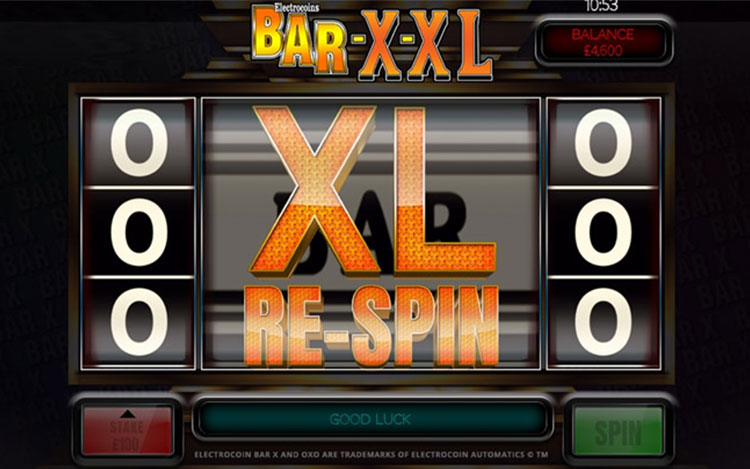 Bar X XL Slots SpinGenie