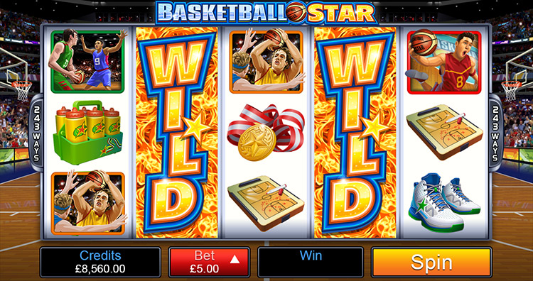 Basketball Star Slots SpinGenie