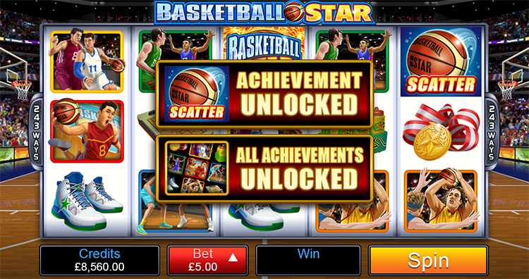 Basketball Star Slots SpinGenie