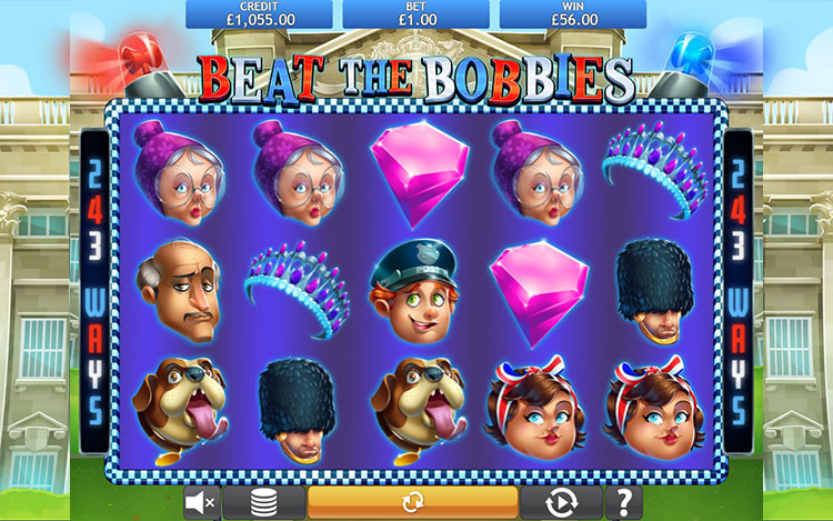 Beat the Bobbies Slots SpinGenie