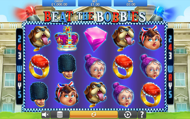 Beat the Bobbies Slots SpinGenie
