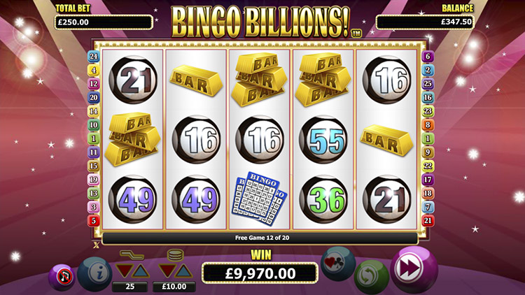 Bingo Billions Slots SpinGenie