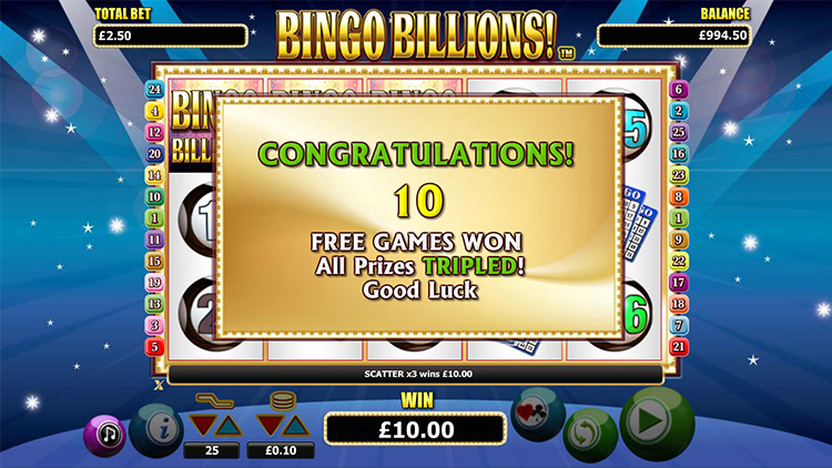 Bingo Billions Slots SpinGenie