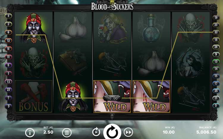 Blood Suckers Slots SpinGenie