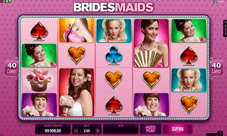 Bridesmaids Slots SpinGenie