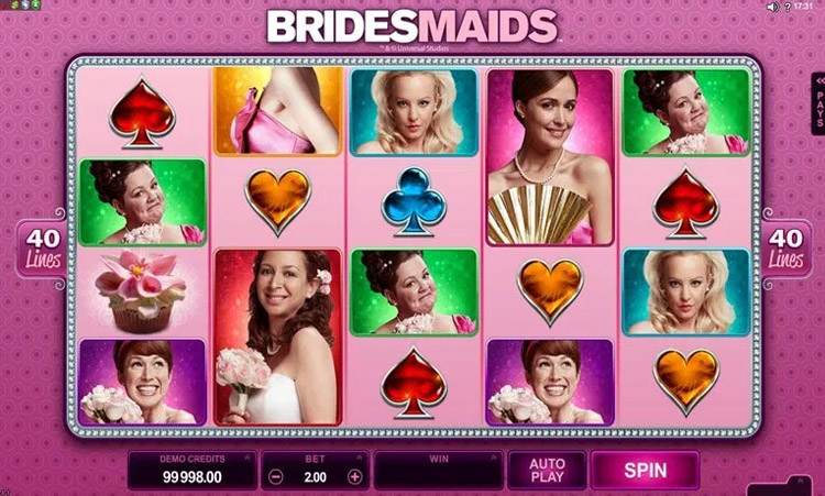 Bridesmaids Slots SpinGenie