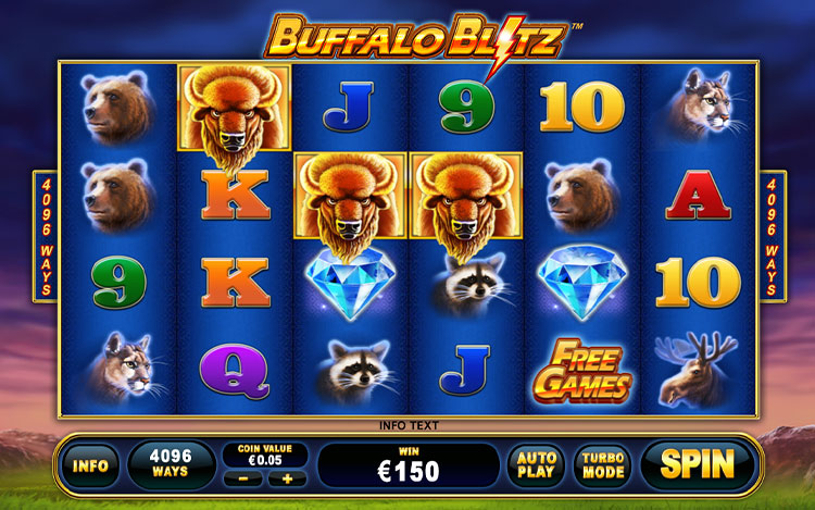 Buffalo Blitz Slots SpinGenie