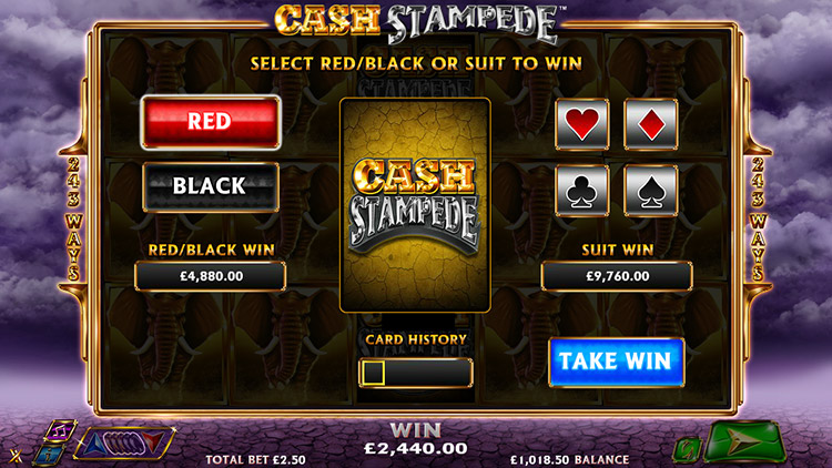 Cash Stampede Slots SpinGenie