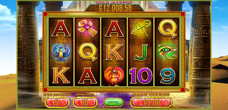 Cleopatra Gold Slots SpinGenie