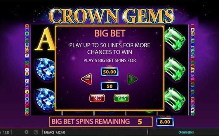 Crown Gems Slots SpinGenie