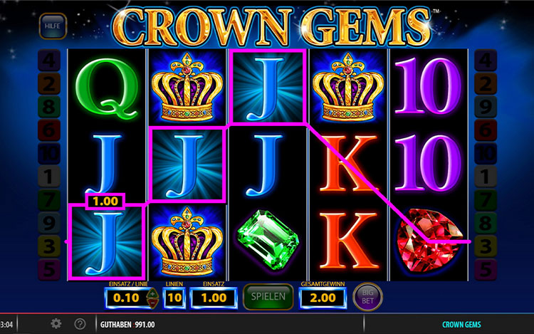 Crown Gems Slots SpinGenie