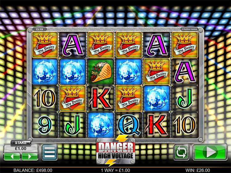 Danger High Voltage Slots SpinGenie