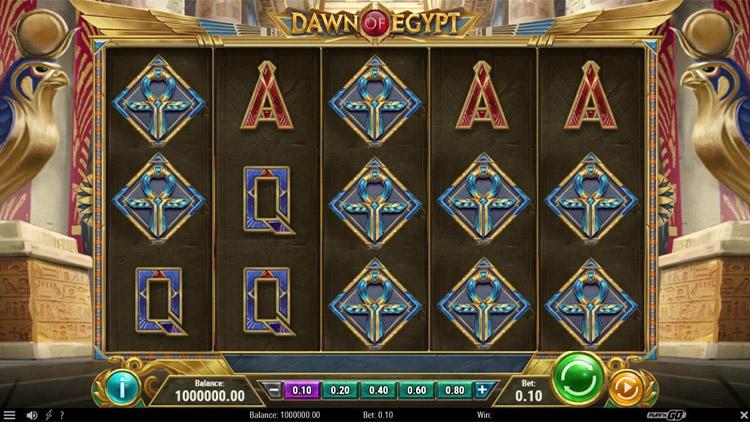 Dawn of Egypt Slots SpinGenie