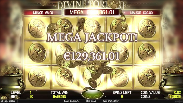 Divine Fortune Slots SpinGenie