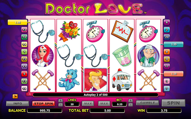 Doctor Love Slots SpinGenie