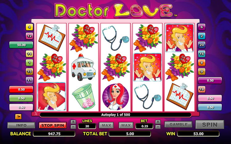 Doctor Love Slots SpinGenie