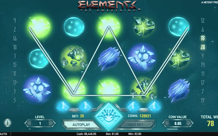 Elements: The Awakening Slots SpinGenie