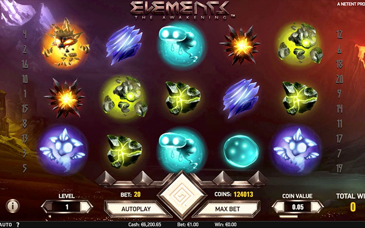 Elements: The Awakening Slots SpinGenie