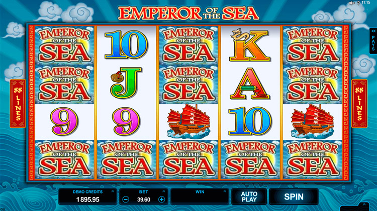 Emperor of the Sea Slots SpinGenie