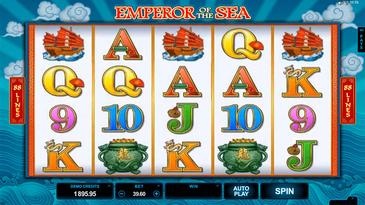 Emperor of the Sea Slots SpinGenie