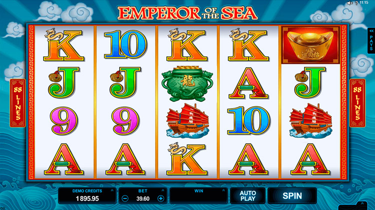 Emperor of the Sea Slots SpinGenie