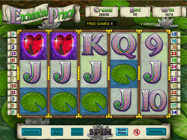 Enchanted Prince Slots SpinGenie