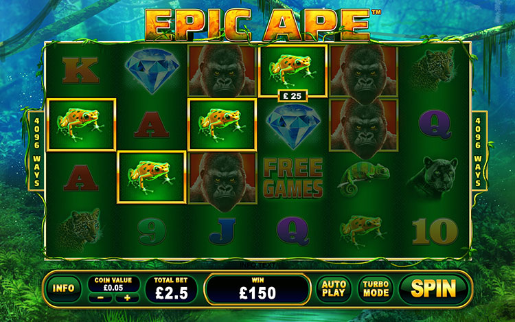 Epic Ape Slots SpinGenie