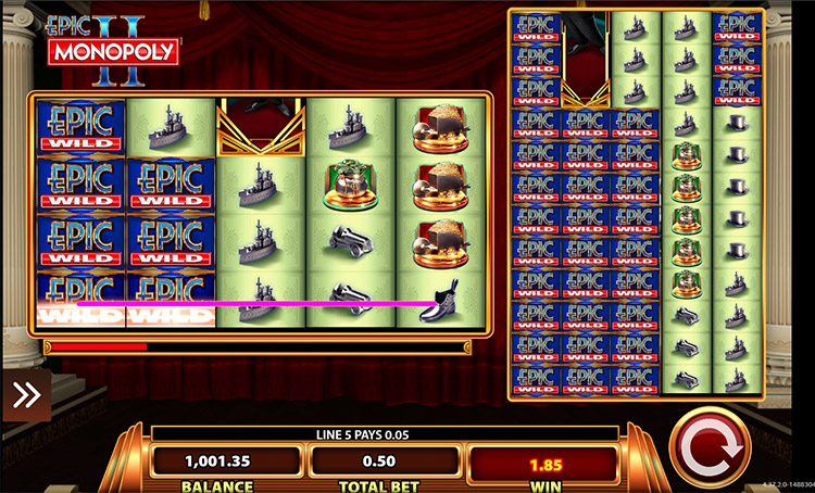 Epic Monopoly 2 Slots SpinGenie