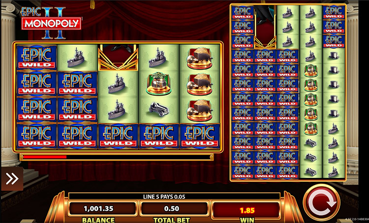 Epic Monopoly 2 Slots SpinGenie