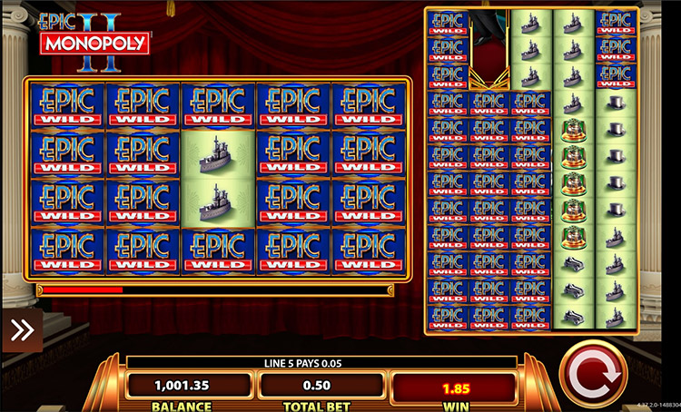 Epic Monopoly 2 Slots SpinGenie