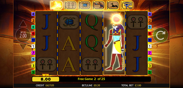 Eye of Horus Slots SpinGenie