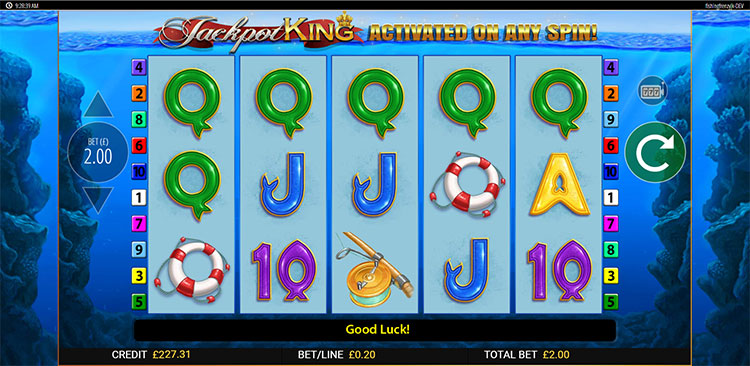 Fishin' Frenzy JPK Slots SpinGenie