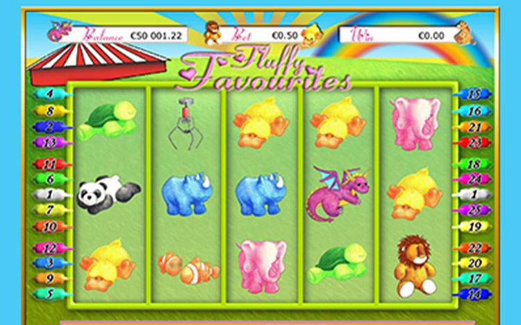 Fluffy Favourites Mega Jackpot Slots SpinGenie