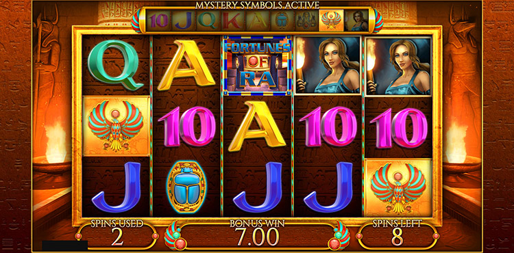 Fortunes of Ra JPK Slots SpinGenie