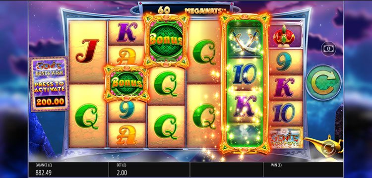 Genie Jackpots Megaways Slots SpinGenie