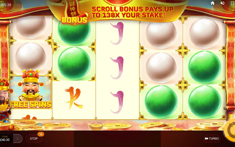 God of Wealth Slots SpinGenie