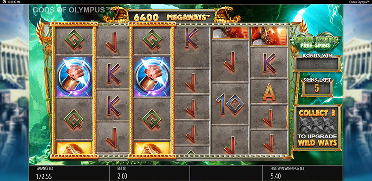 God of Olympus Megaways Slots SpinGenie