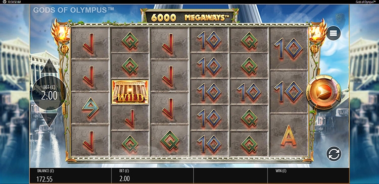 God of Olympus Megaways Slots SpinGenie