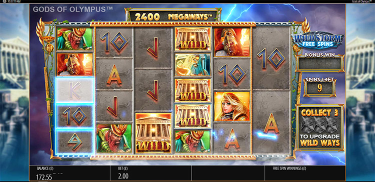 God of Olympus Megaways Slots SpinGenie