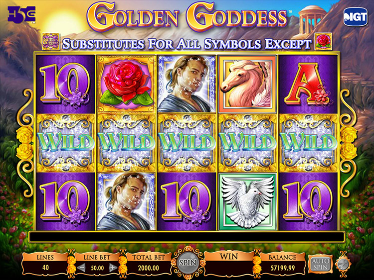 Golden Goddess Slots SpinGenie