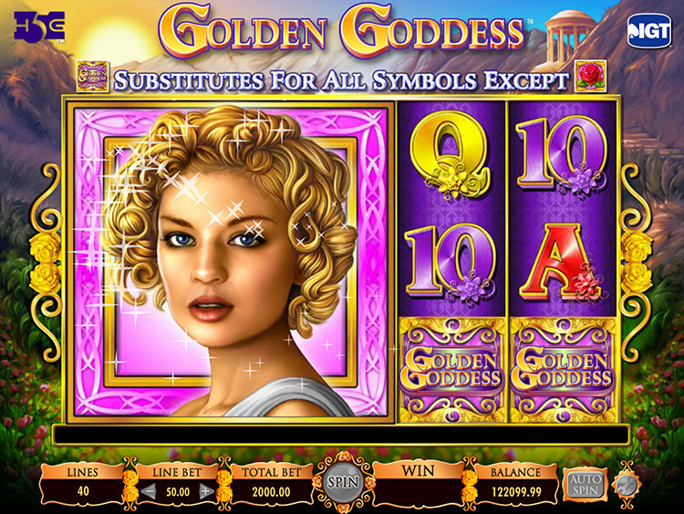 Golden Goddess Slots SpinGenie
