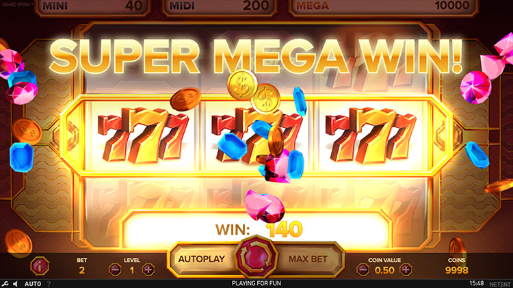 Grand Spinn Superpot Slots SpinGenie